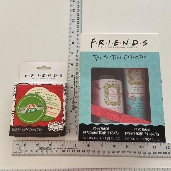 Friends TV Show Gift Set Featuring Tips To Toes Body Wash & Hand Balm + Trivia Q - Picture 10 of 12